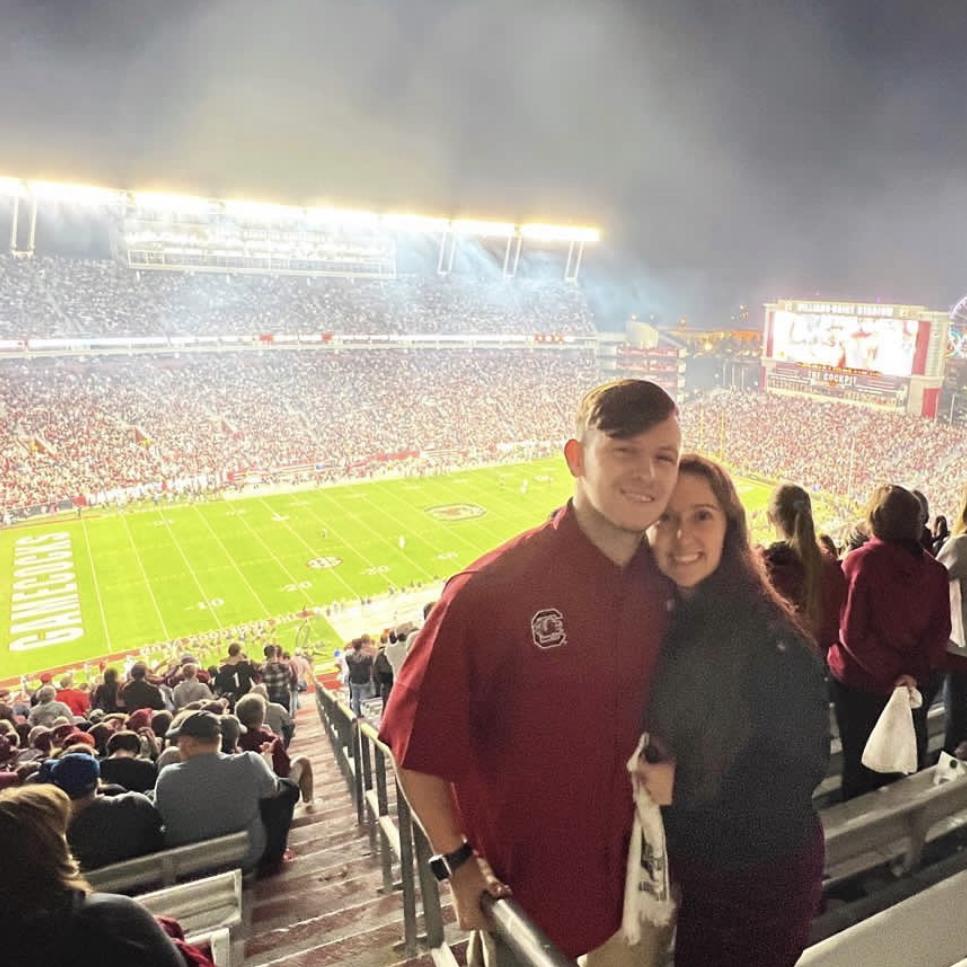 Our first Carolina football game