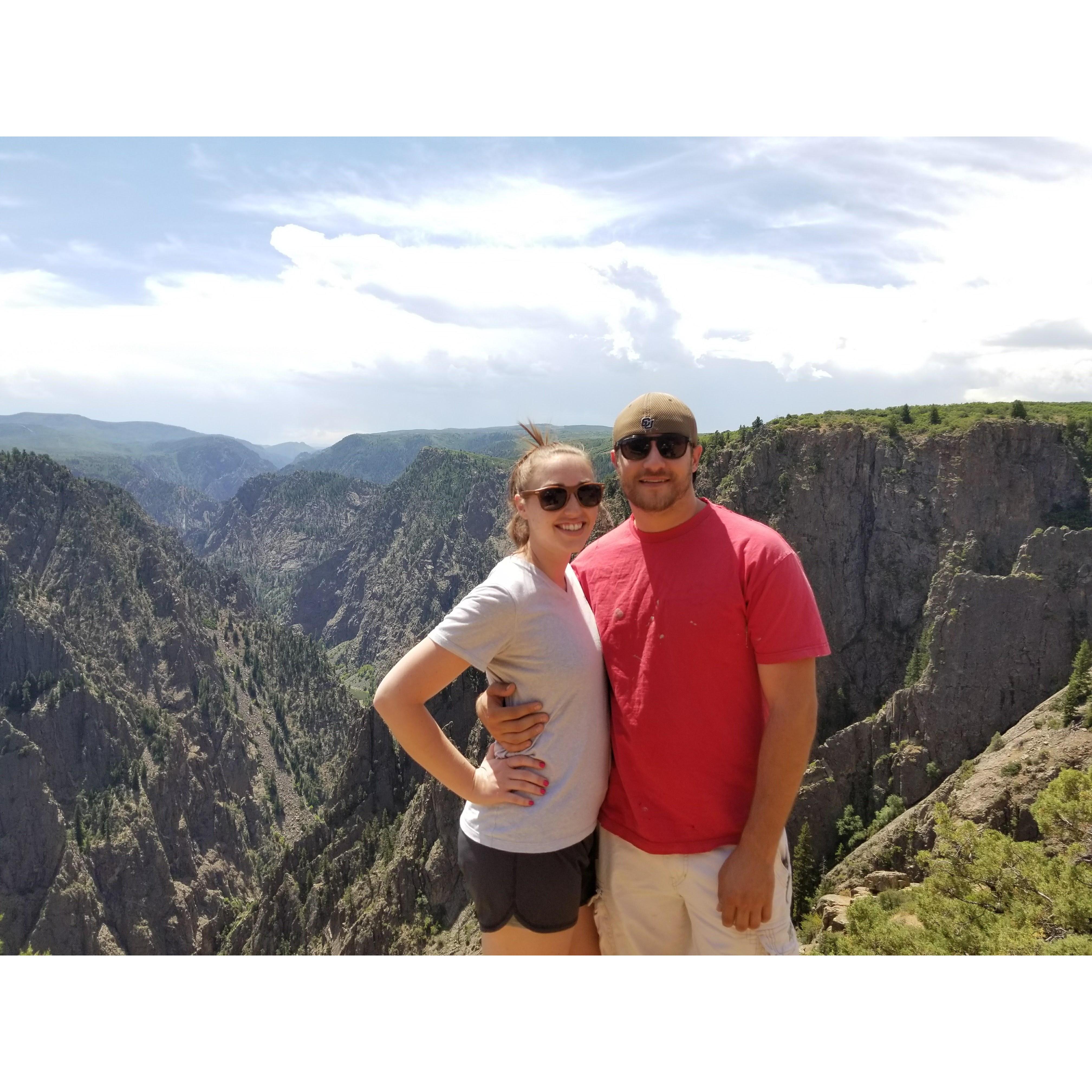 Camping and adventuring through Black Canyon