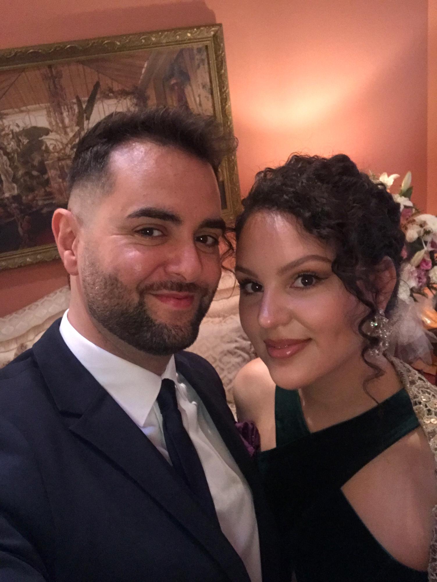 ~Giselle & Omar in Montreal for Cousin Stephanie and now Husband Vincent’s wedding! ~