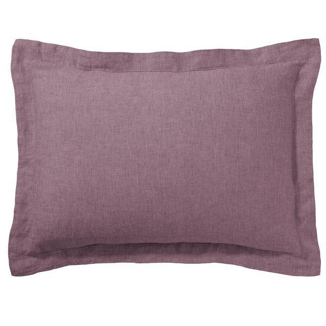 Fig Belgian Flax Linen Shams, Standard, Set of 2