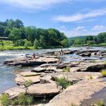 Skinner's Falls Rocky Beach
