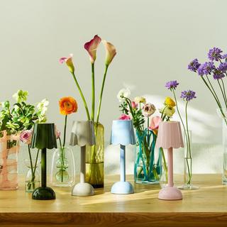 Scalloped Rechargeable LED Lamp