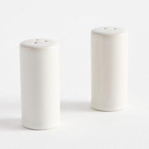 Stoneware Salt & Pepper Shakers