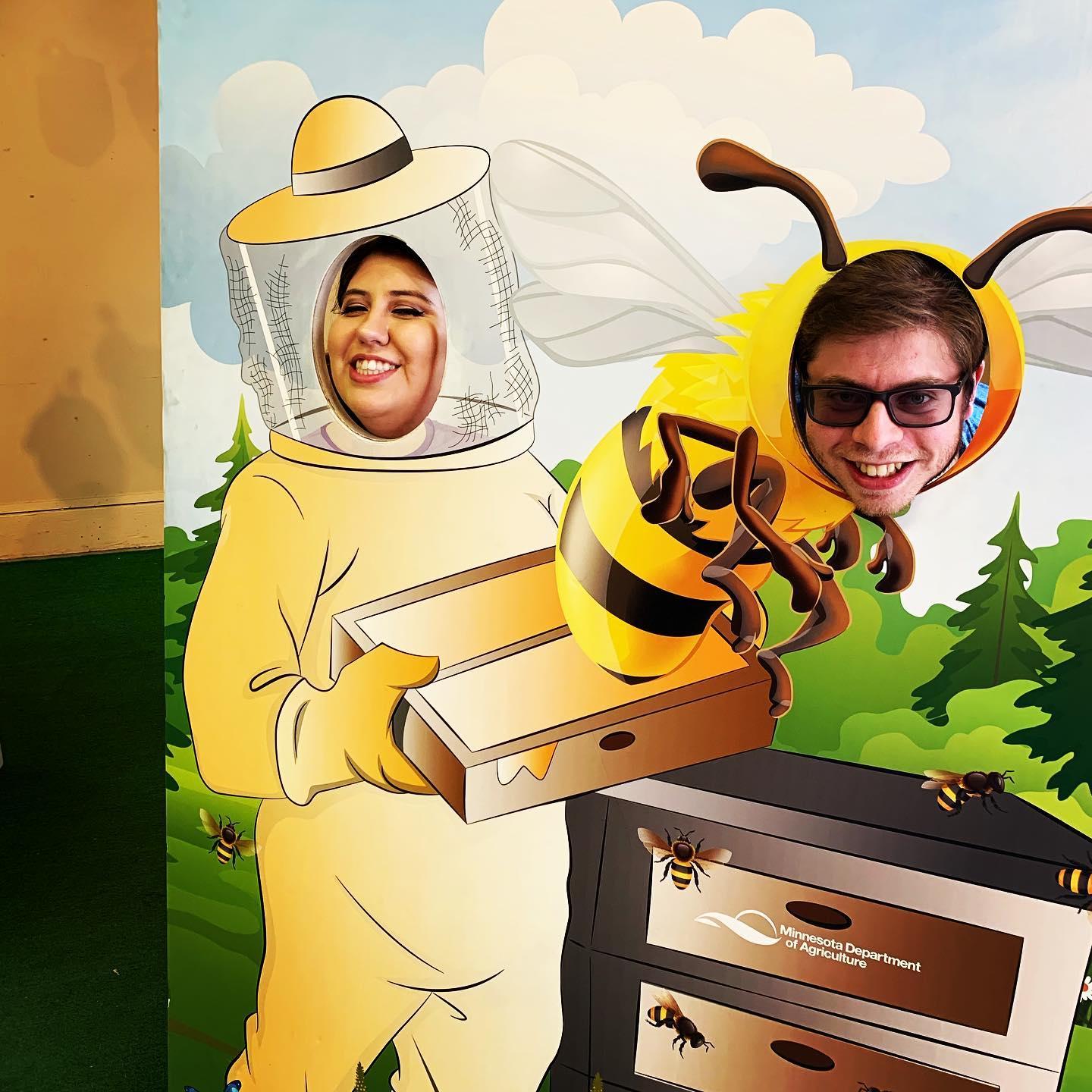 He'll always "bee" my honey