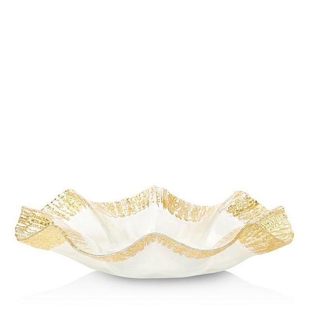 VIETRI - Rufolo Glass Gold Platter