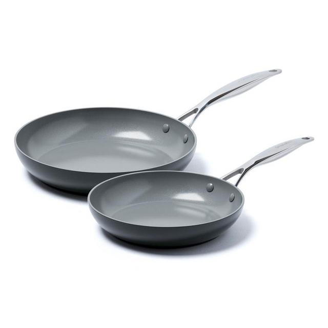 Valencia Pro 10-Inch & 12-Inch Anodized Aluminum Ceramic Nonstick Frying Pan Set