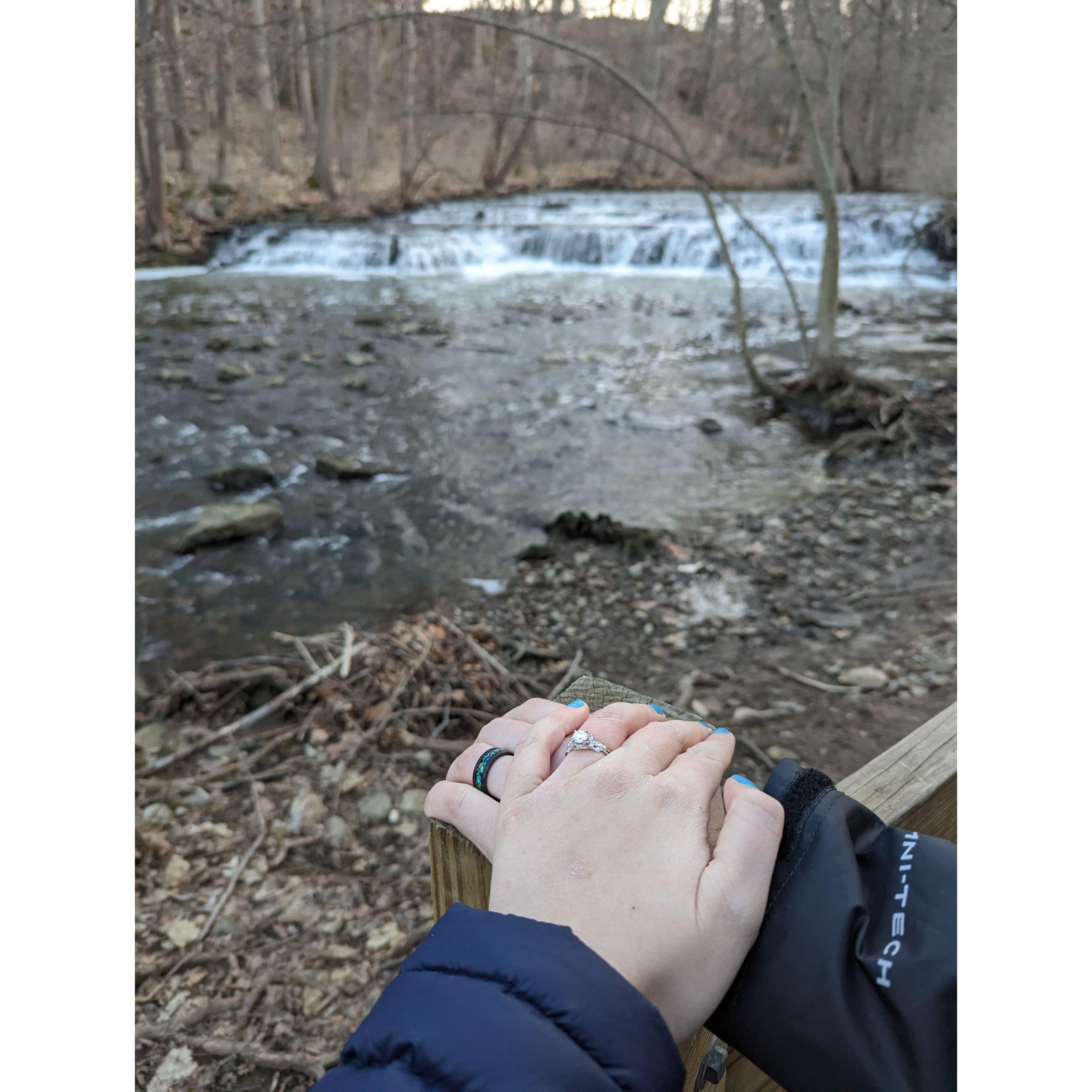 Clay thought it was dumb that men don't wear engagement rings, so Zoe bought him one and carried it in her wallet for weeks