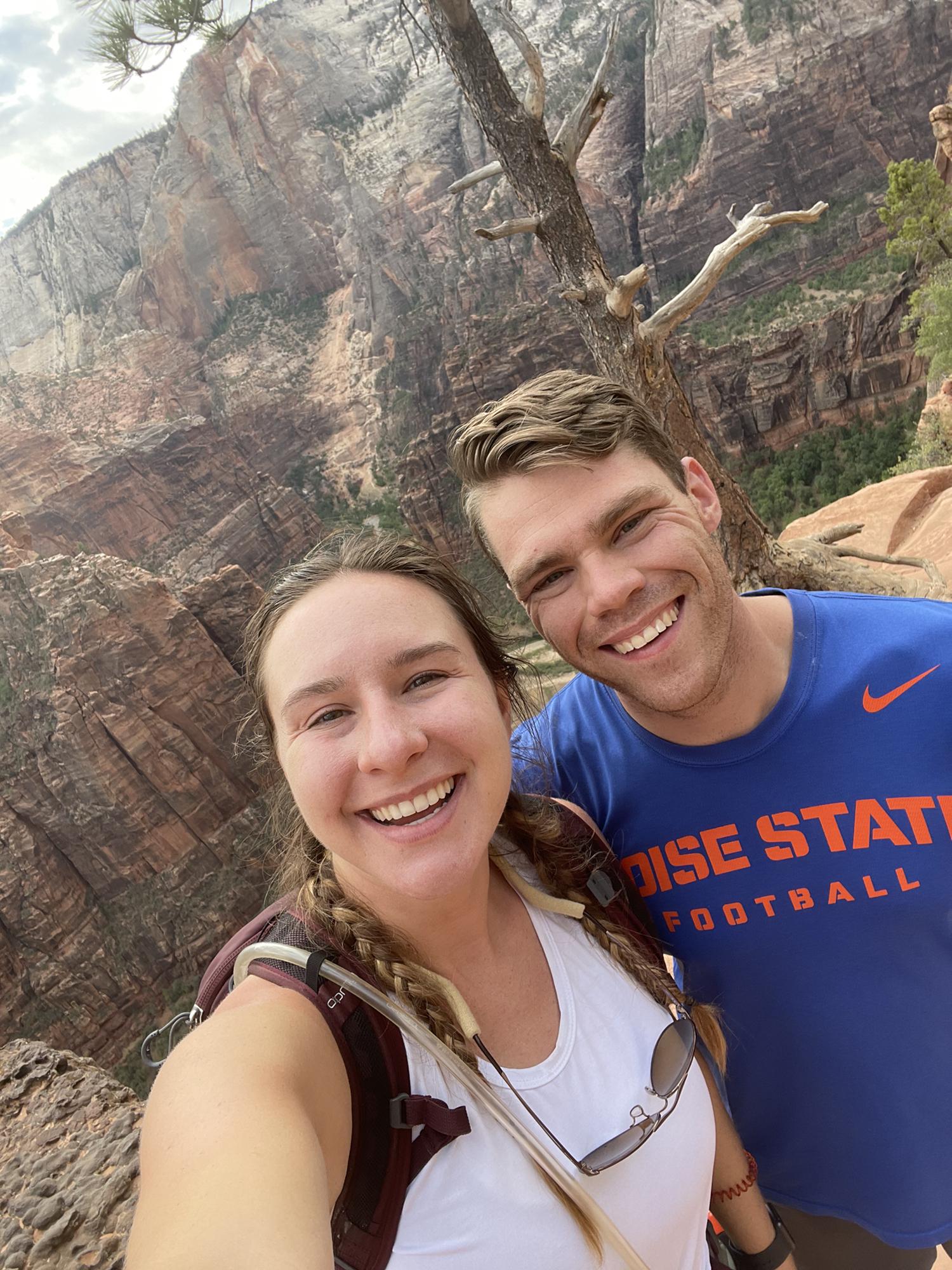 Angels landing selfie!
