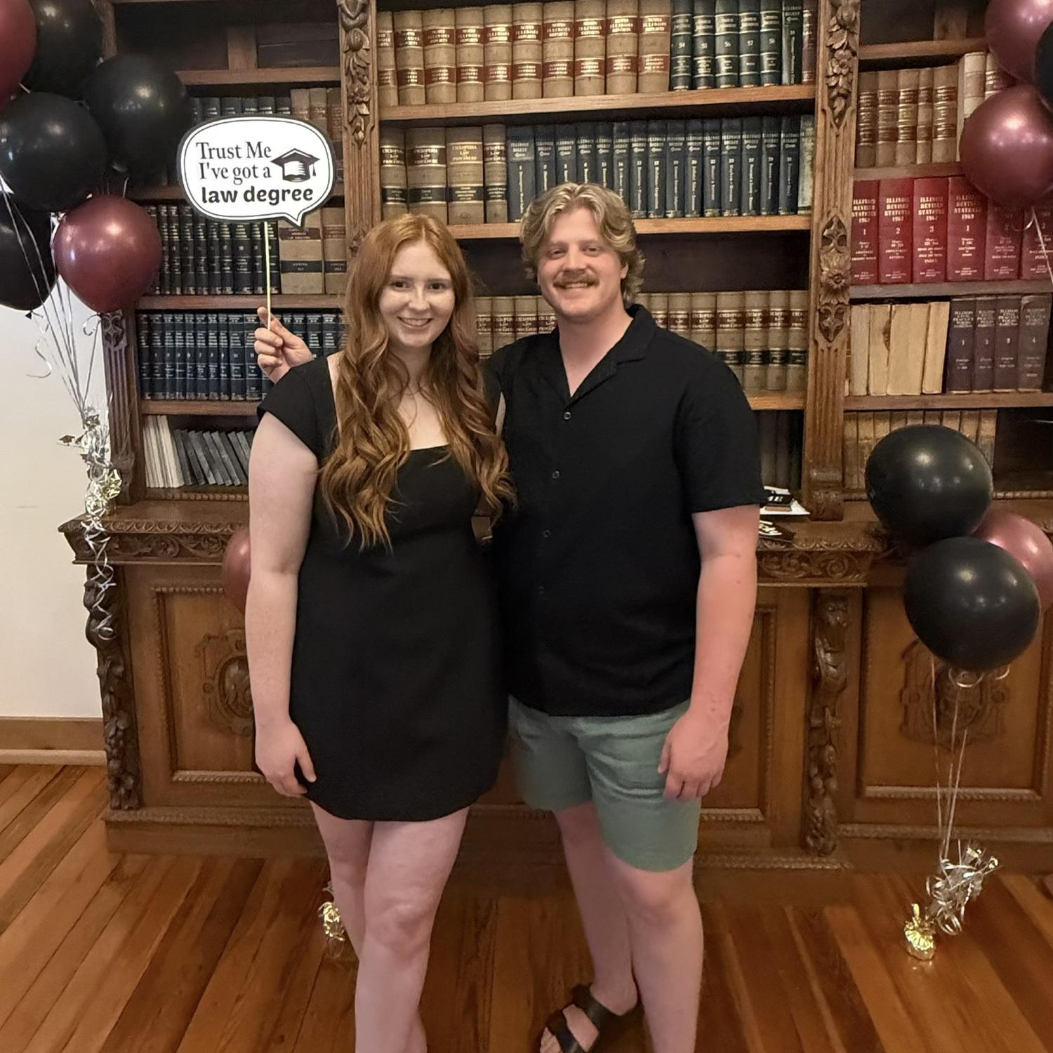 Audrey’s law school graduation (May 2025)