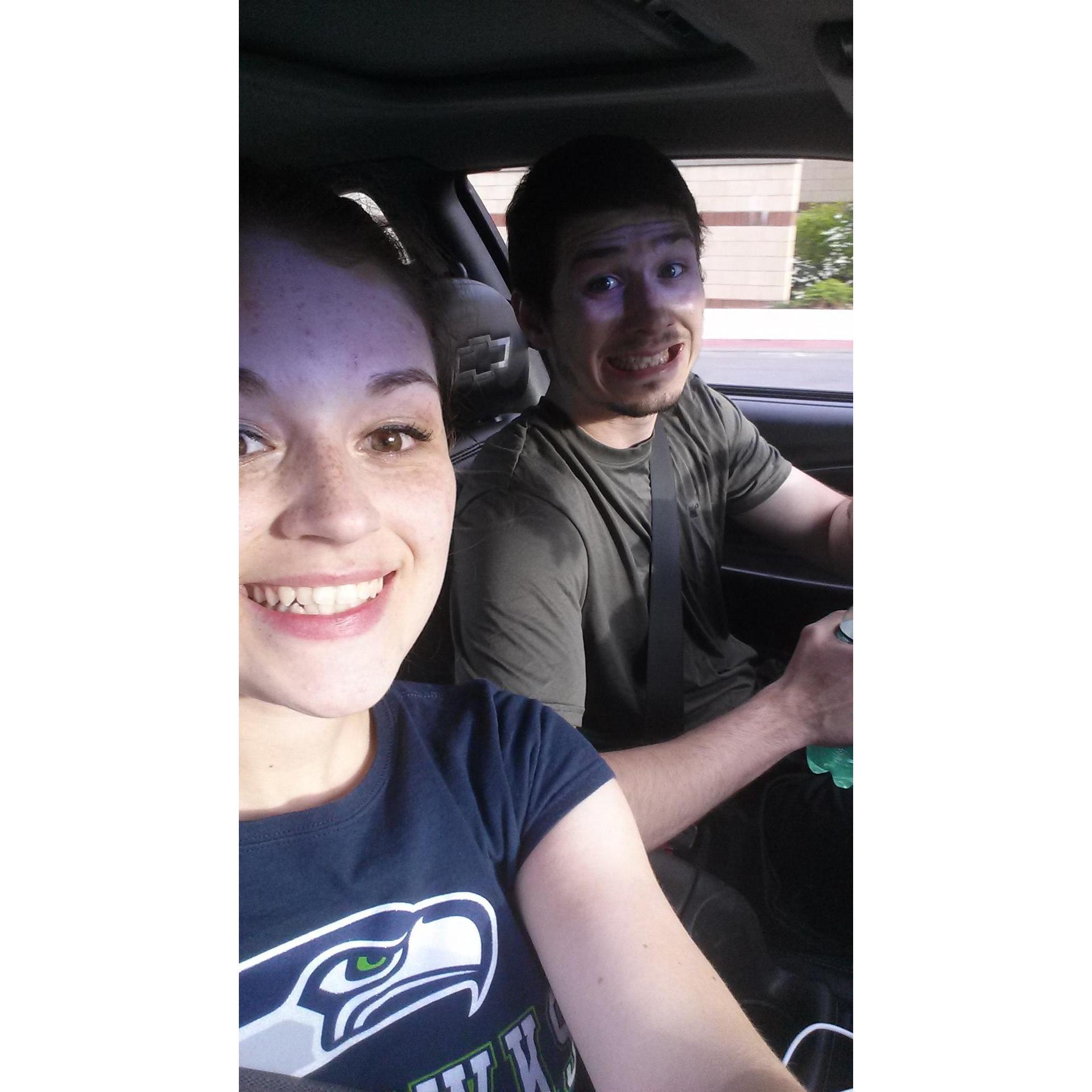 First Road Trip! Cheney --> South Dakota