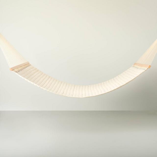 13' Soft Grid-Weave Oversized 2-Person Outdoor Hammock Cream - Hearth & Hand™ with Magnolia