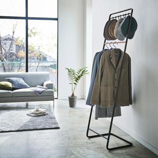 Tower Coat Rack with Hat Storage