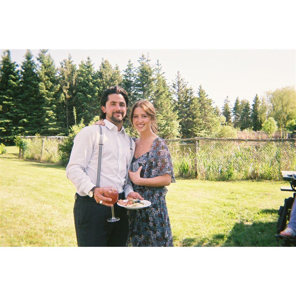 At our cousin Amy Baich's wedding