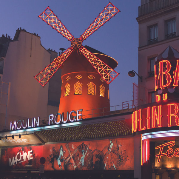 A Show at the Moulin Rouge in Paris