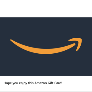 Amazon Gift Card- Any amount