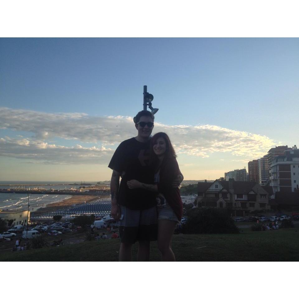 First time in Mar Del Plata, Argentina