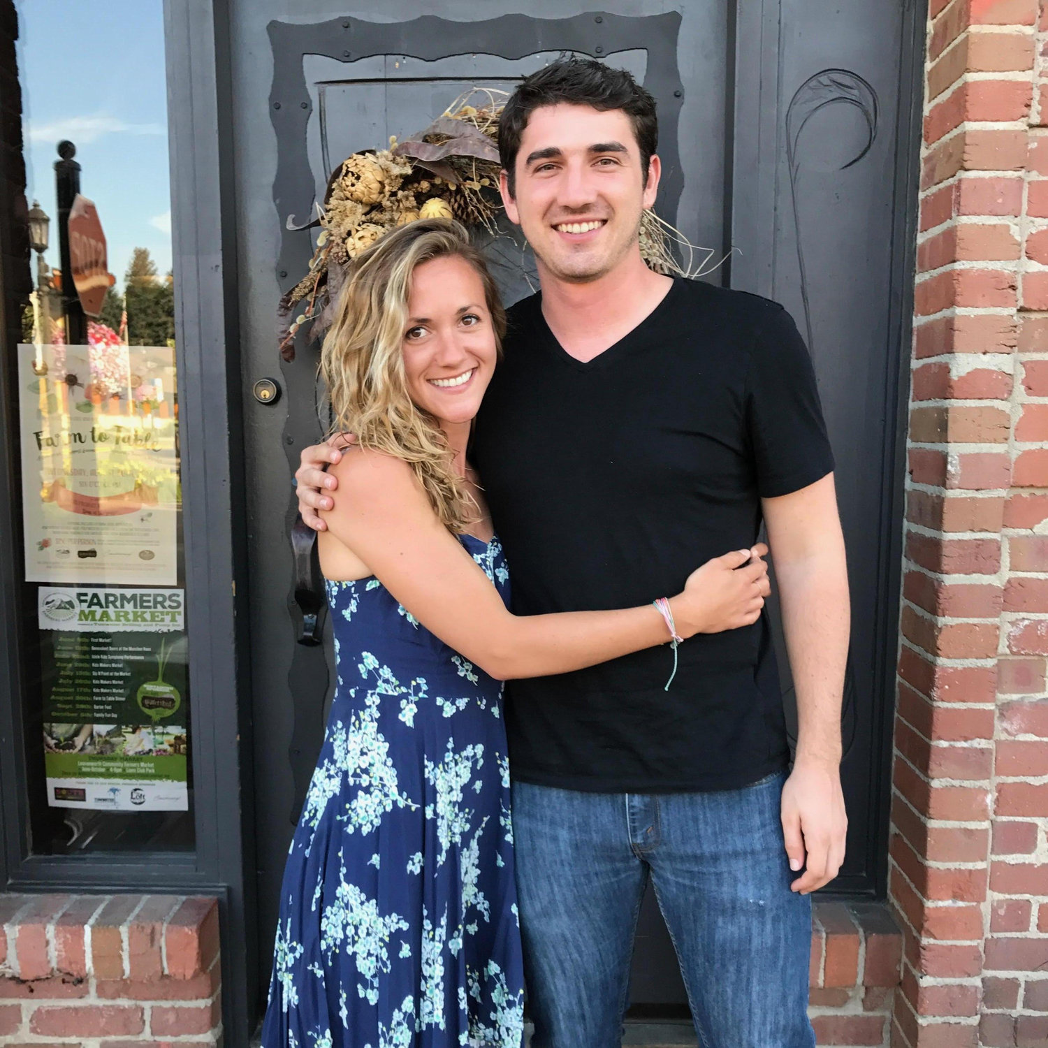 One year anniversary date where we talked about getting married for the first time :)