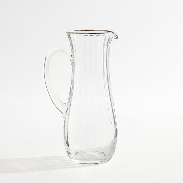 Monique Lhuillier Tatum Pitcher - Silver