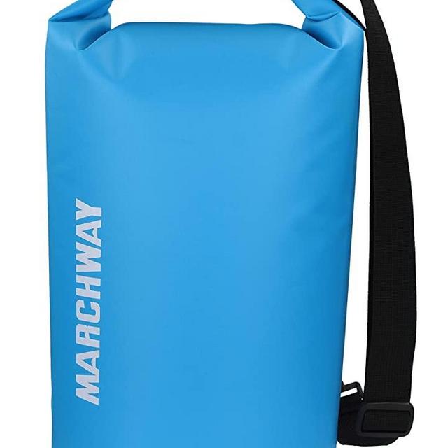 MARCHWAY Floating Waterproof Dry Bag 5L/10L/20L/30L/40L, Roll Top Sack Keeps Gear Dry for Kayaking, Rafting, Boating, Swimming, Camping, Hiking, Beach, Fishing