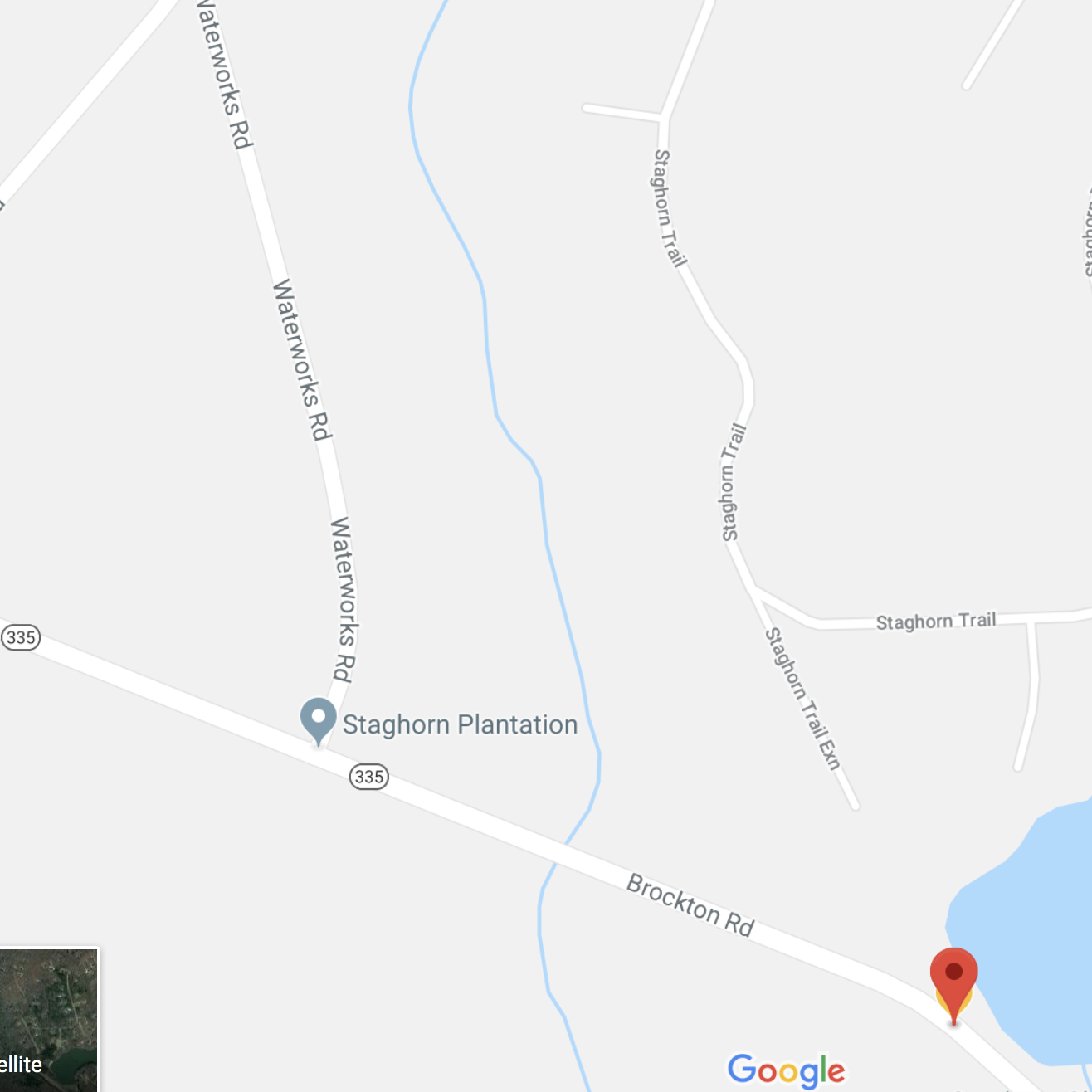 Address on website will take you to intersection marked with Gray Pin. Red Pin is the actual driveway to the event. There will be signs posted, please carpool if possible! See you soon!