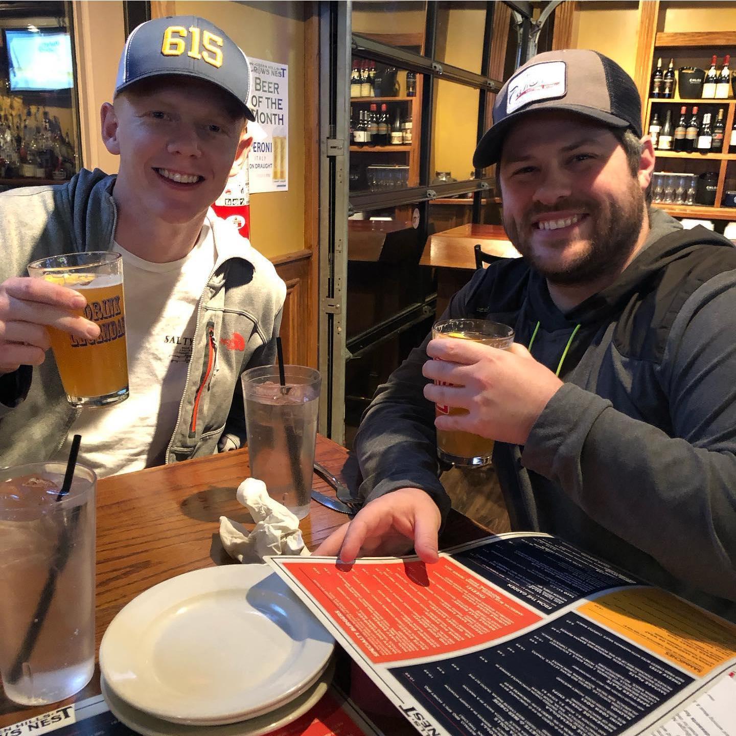 Cheers to brother-in-laws!