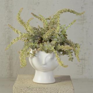 Rory Ceramic Face Vase, Set of 2