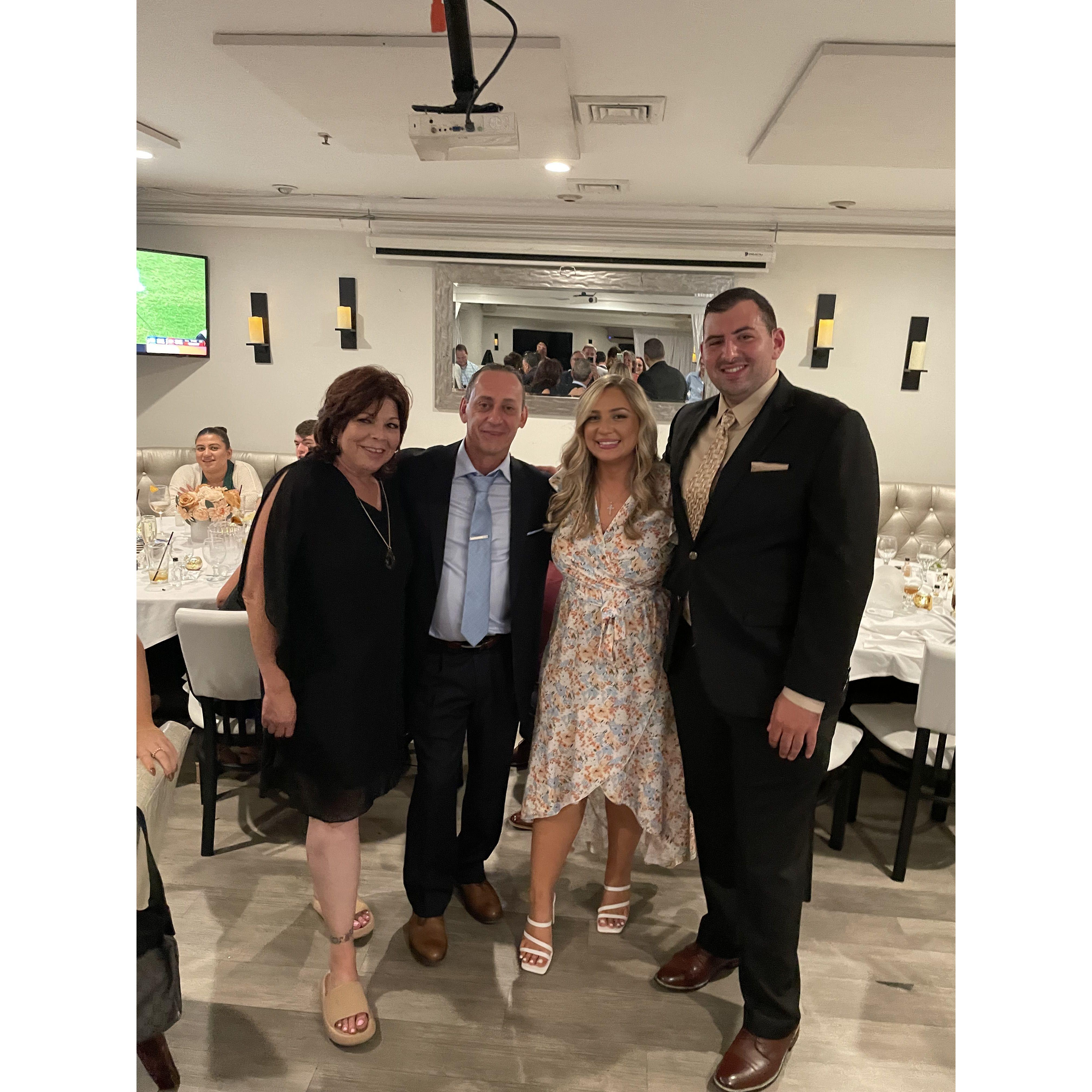 Bianca's Parents, Bianca & Steven at the engagement party