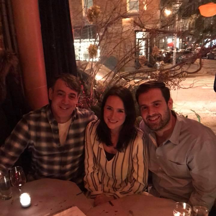 Celebrating my graduation at The Spotted Pig!
