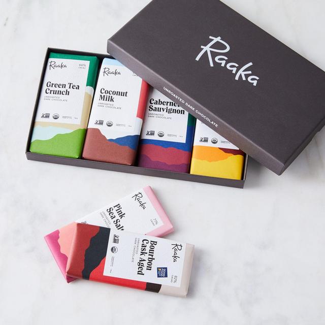 Small-Batch Organic Chocolate Library Gift Box