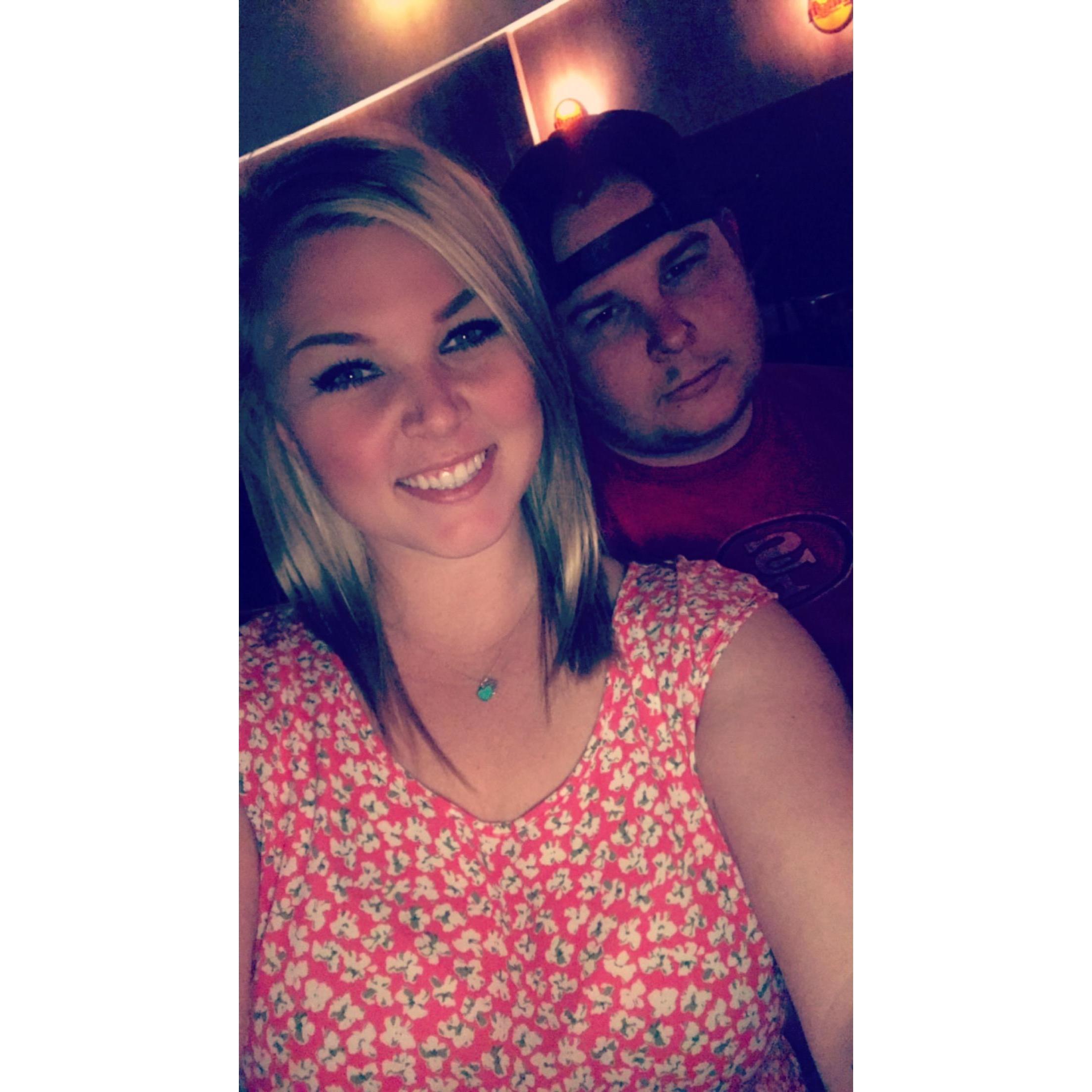 March 2017 - Our First Picture Officially As Boyfriend & Girlfriend