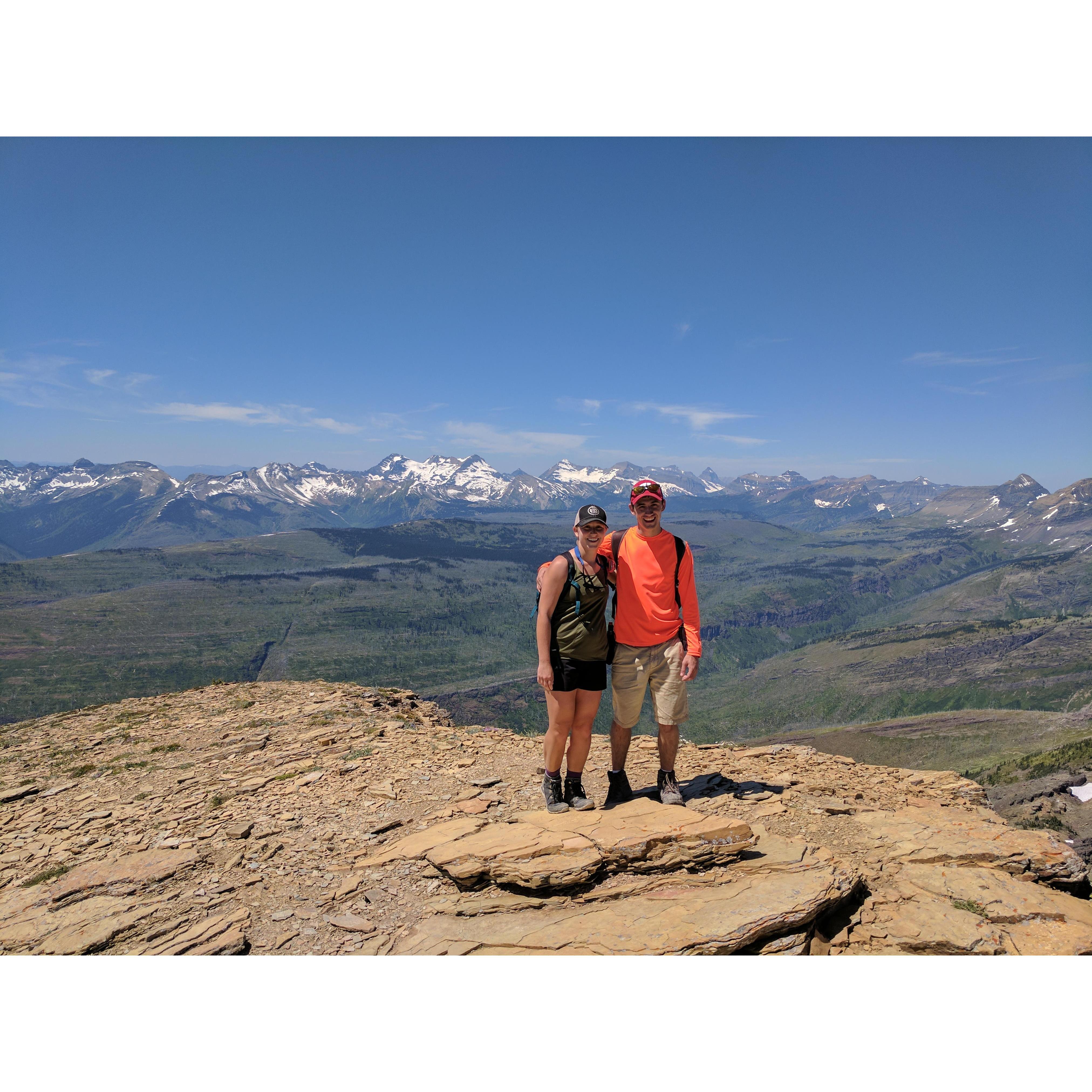 Swiftcurrent Mountain in Glacier National Park - July, 2017