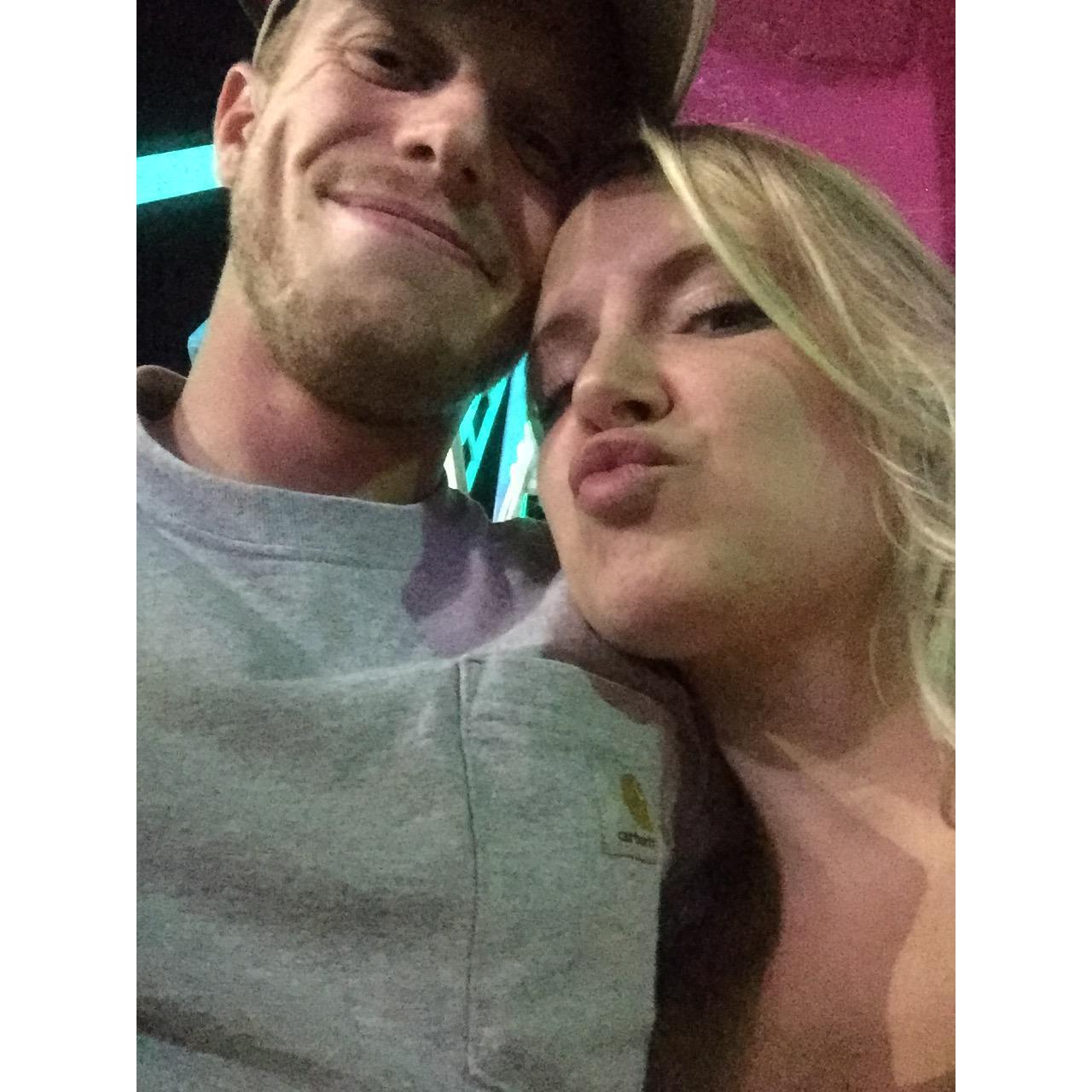 I had told Hayden he was not allowed to tell me he loved me until we were engaged. He decided that rule was no longer for him on August 31, 2018 after vising the Delta Fair.