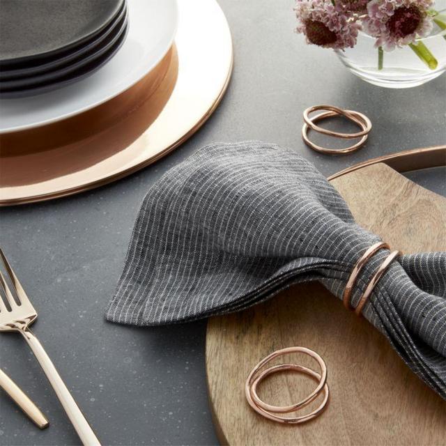 Aria Copper Napkin Ring