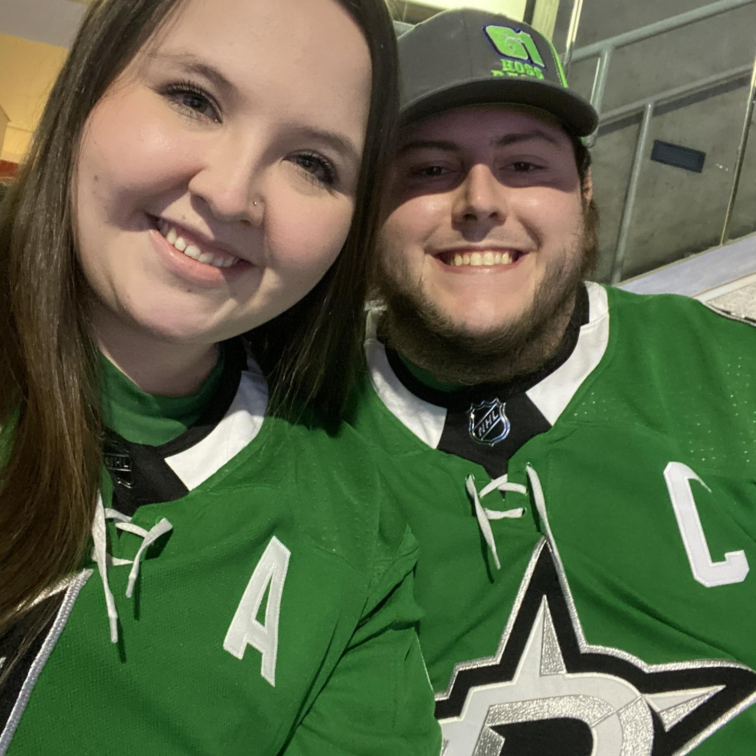 Our first Hurricanes and Dallas Stars game April 2021!