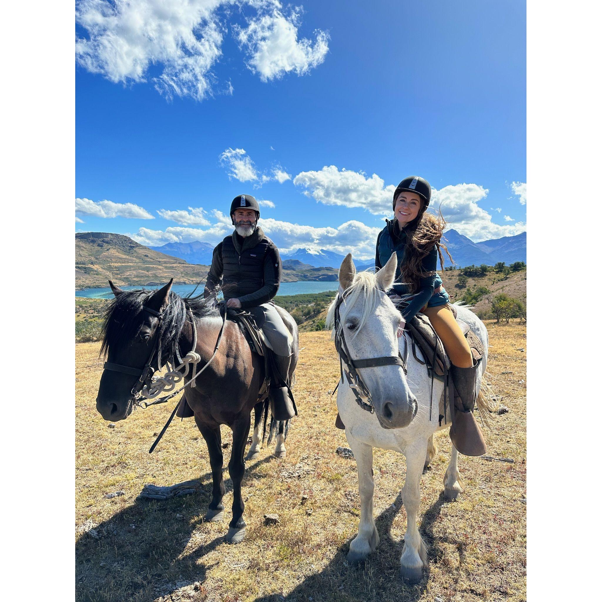 A DREAM riding horses in Patagonia