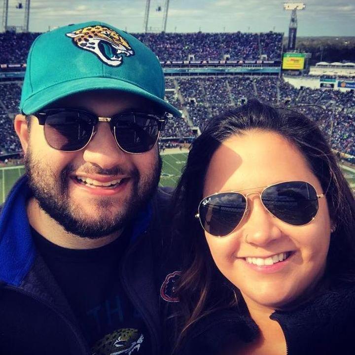 1/2018-Our first Jags game together