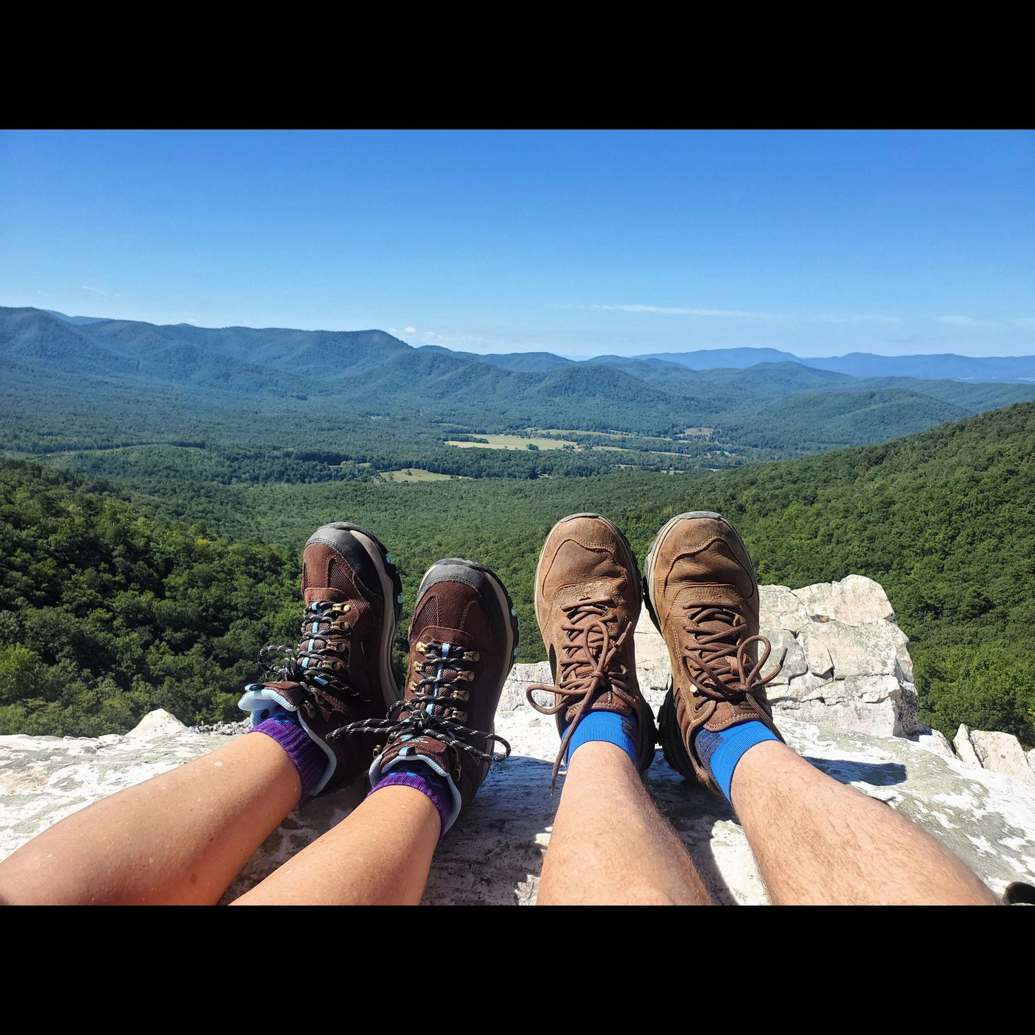 At the top of the Devil's Marbleyard.