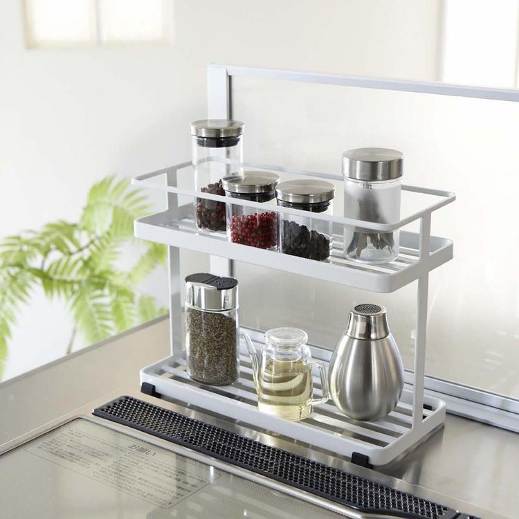 Yamazaki USA Tower Countertop Spice Rack, Black