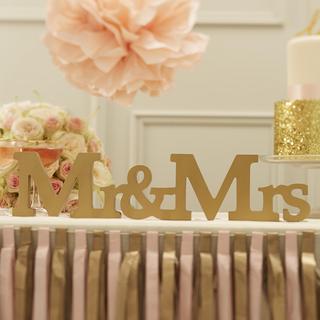 Mr. & Mrs. Wooden Sign