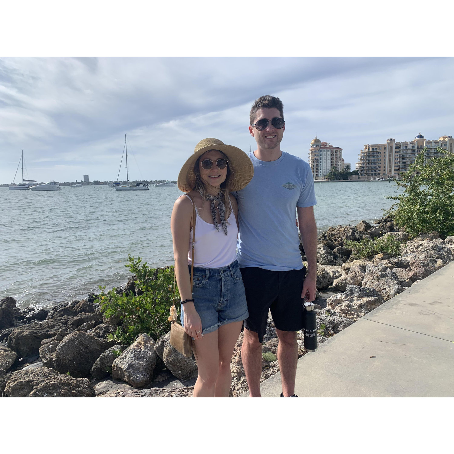 Visiting Cat's oldest sister's family in Sarasota Florida