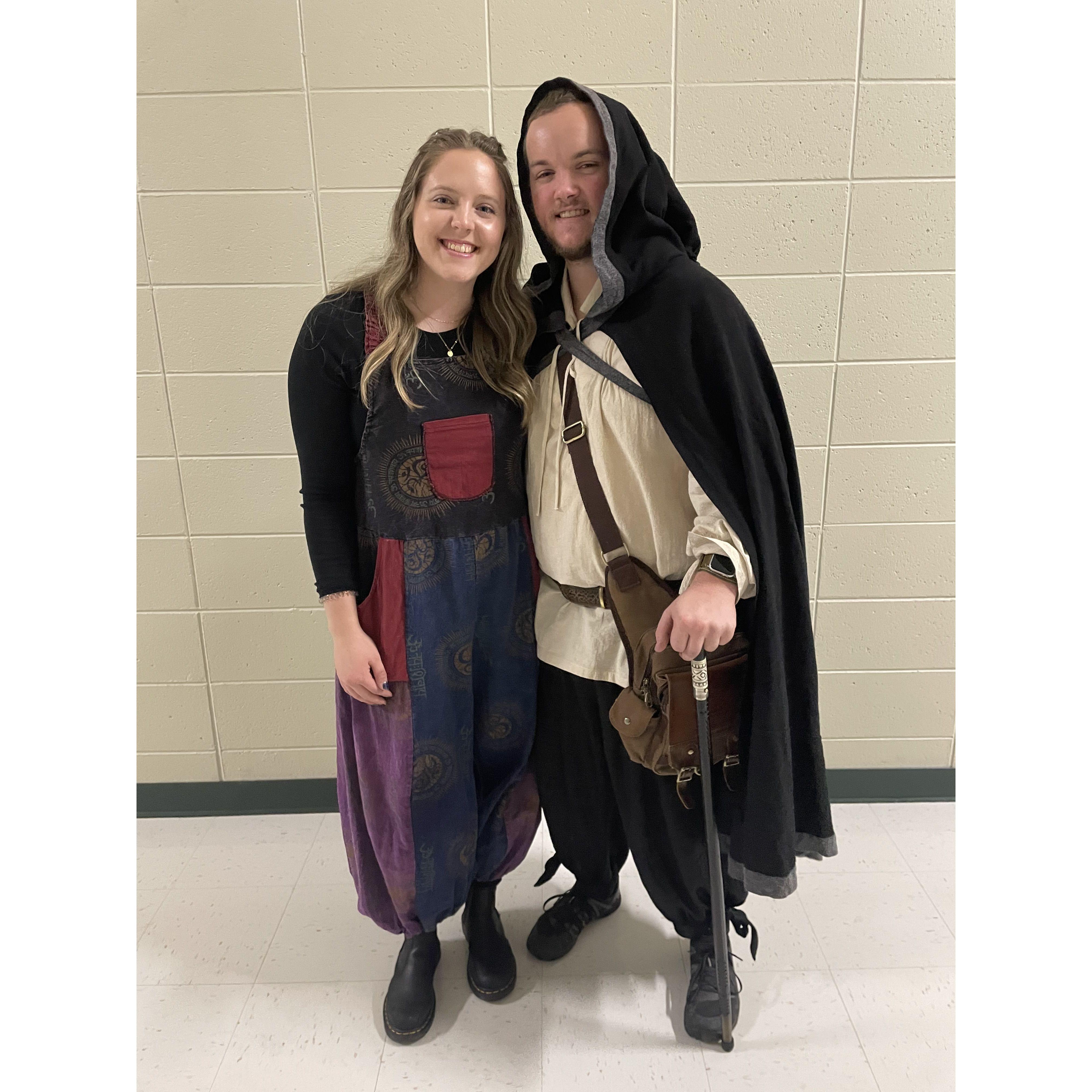 It wouldn't be a reel page if we weren't dressed up more than once