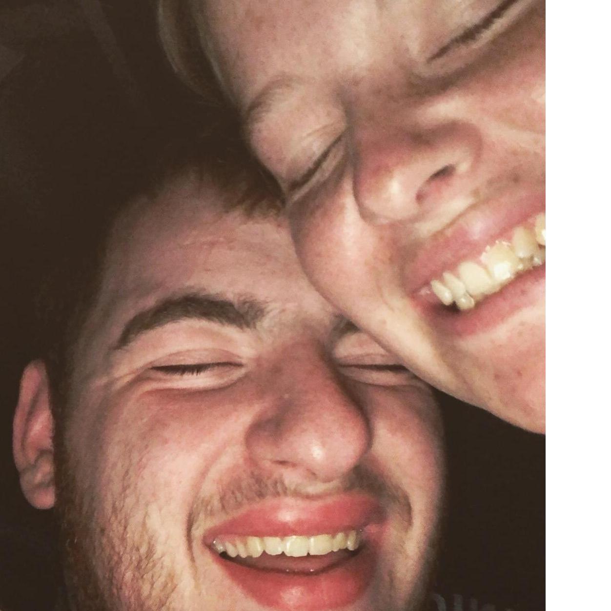 One of our first pictures together ever.