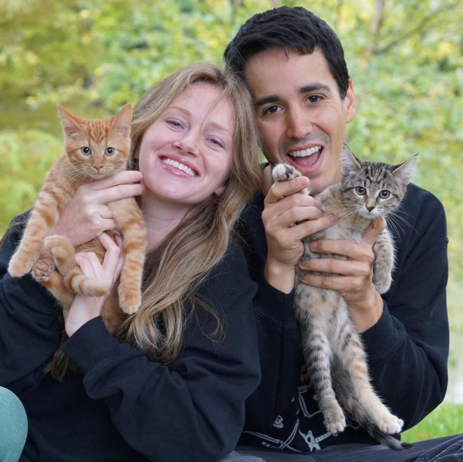 We adopted our kitties - Fry and Bender! (2023)
