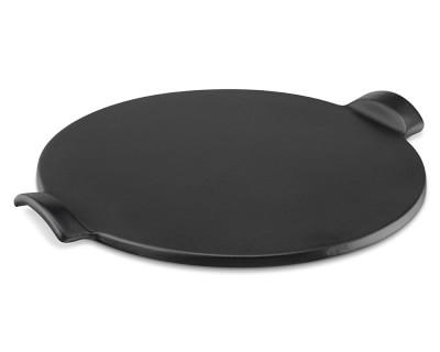 Emile Henry French Ceramic Pizza Stone, 14", Black