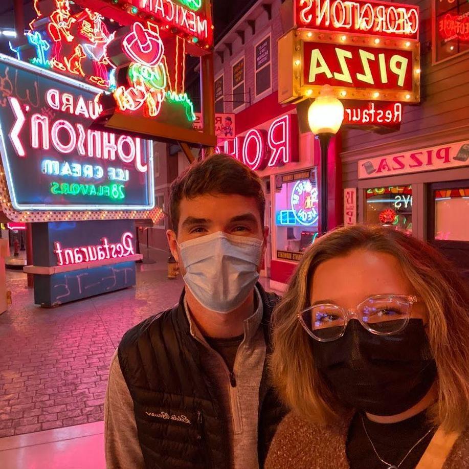 One of our Many Cincinnati dates, the Neon Sign Museum!