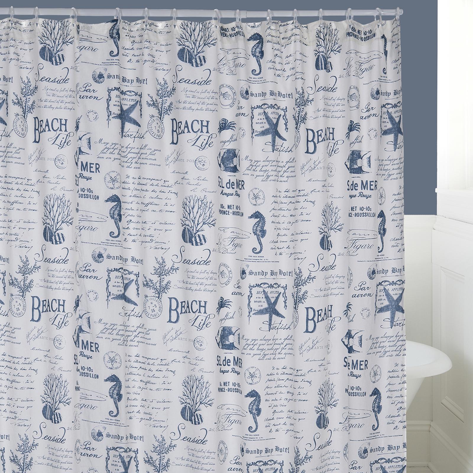 Levtex Home, Beach Life Shower Curtain Zola
