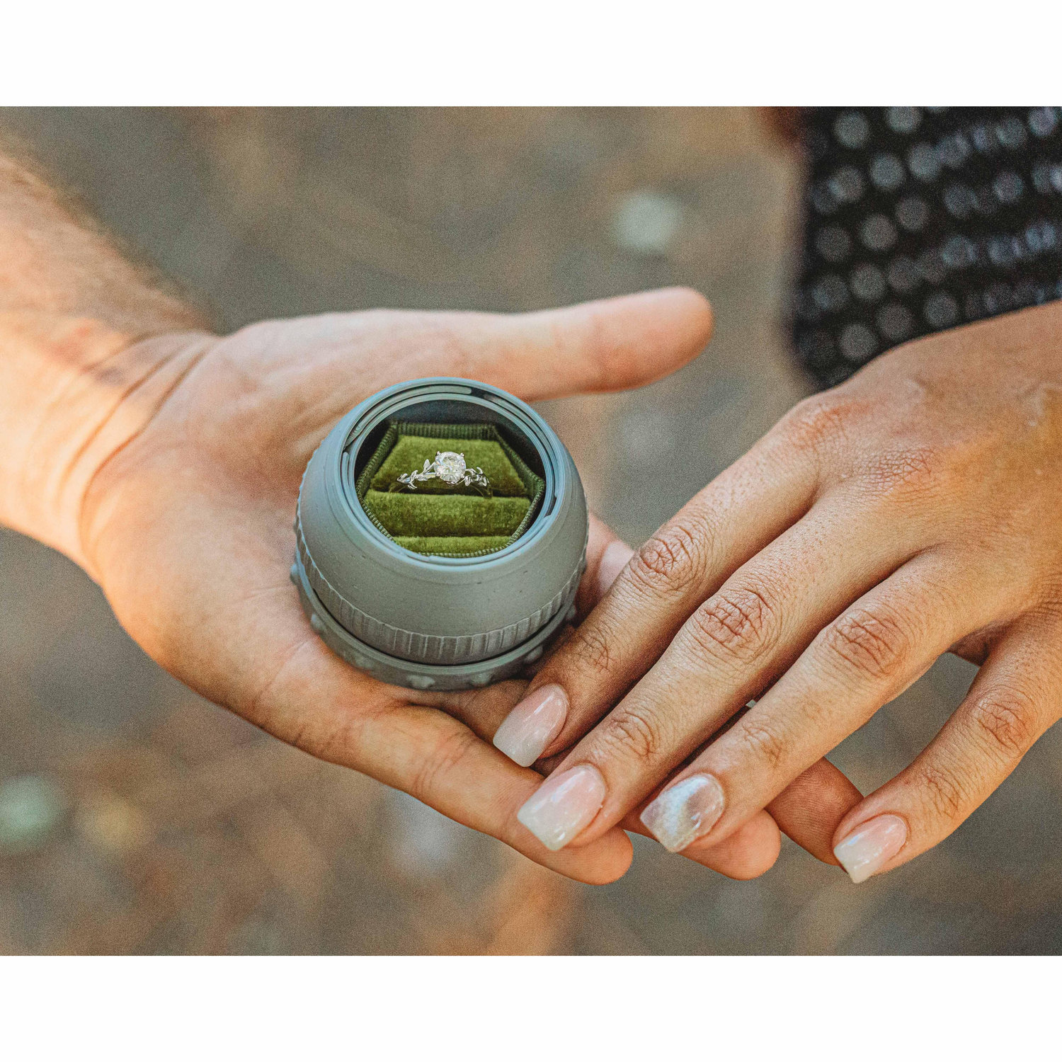 The engagement ring