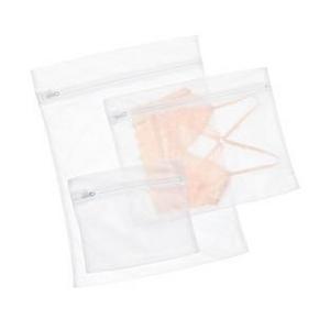 White Micro Mesh Wash Bags