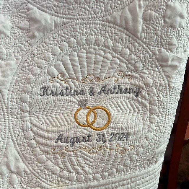 Wedding Heirloom Quilt (Personalized)