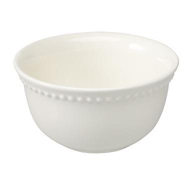 Emma Cereal Bowl, Set of 4 - White